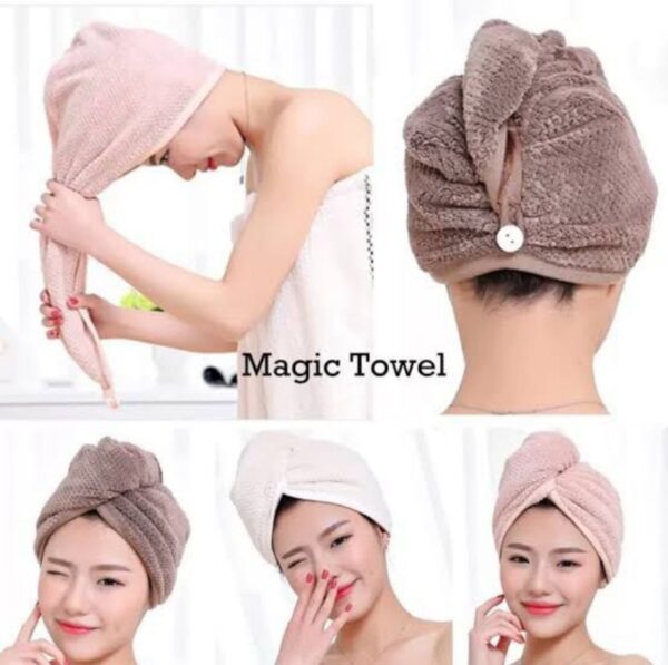 HAIR TOWEL RANDOM COLOURS