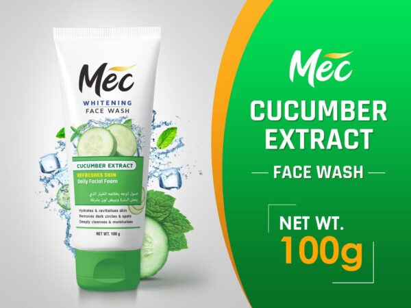 MEC Cucumber Extract Facewash 100g